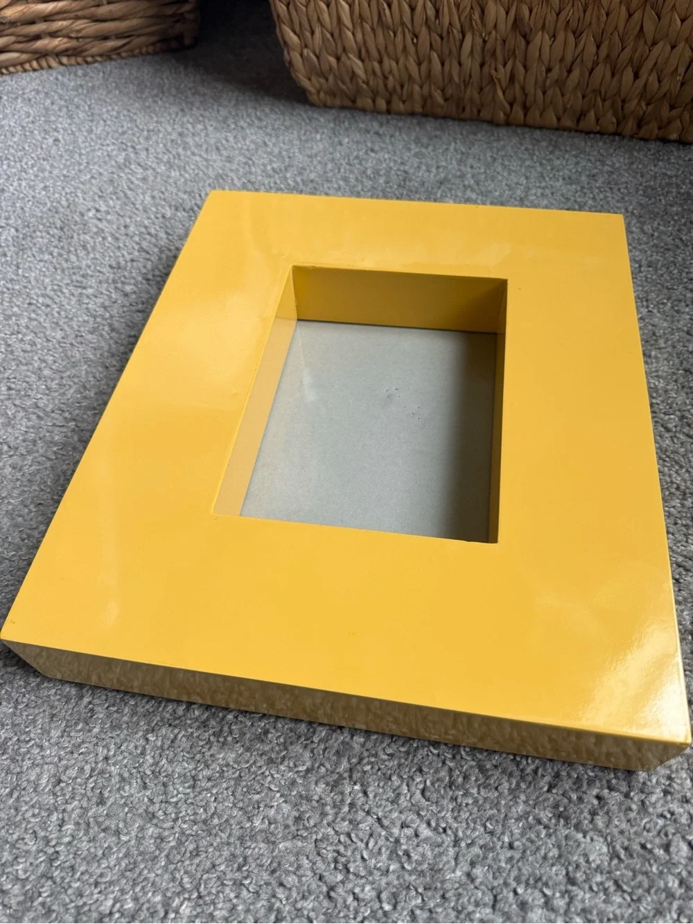 Unique 2 inch Thick Sunshine Yellow 5x7 Picture Frame - Brand Unspecified